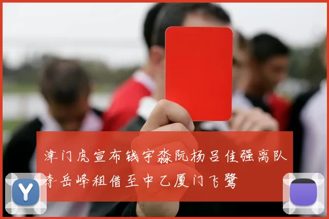 津门虎宣布钱宇淼阮杨吕佳强离队李岳峰租借至中乙厦门飞鹭