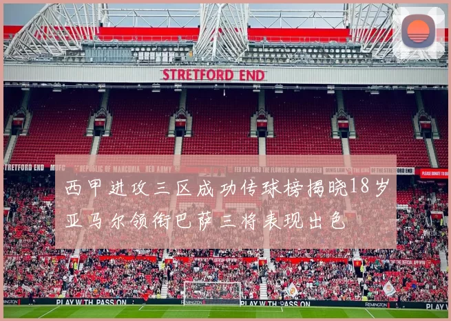 西甲进攻三区成功传球榜揭晓18岁亚马尔领衔巴萨三将表现出色